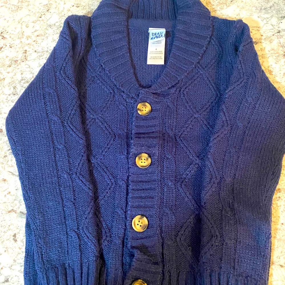 Blue sweater